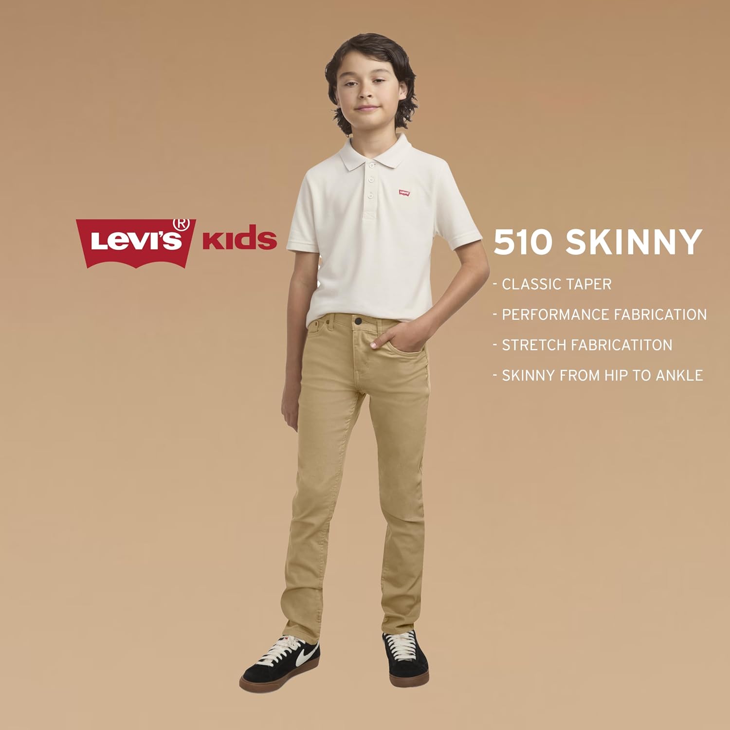 Levi's Boys 510 Skinny Fit Classic Jeans - Image 7
