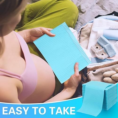 Miniatura 6 de Cambiador desechable de 2 capas para cambiador de bebé, cambiador desechable, cambiador de pañales, repuestos de forro sanitario portátil para baños