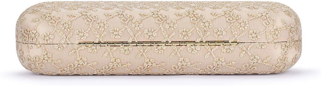 Wedding Bridal Clutch Bags For Women Lace Satin Evening Clutch Purses