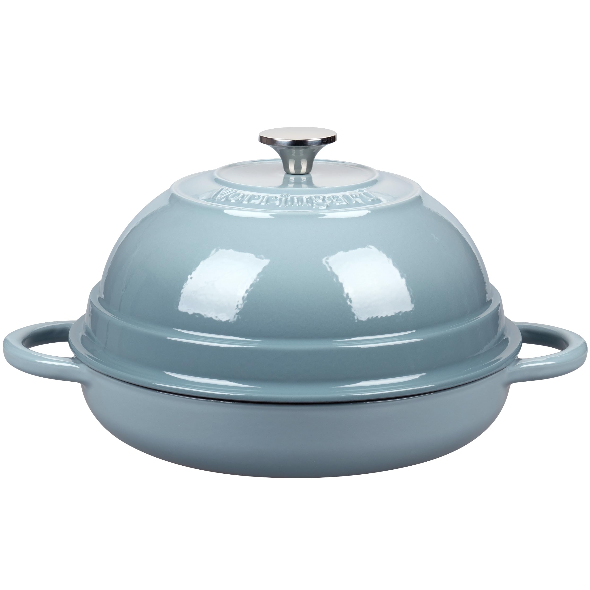 VORRINGARD Cast Iron Enameled Dutch Oven 6 Quart