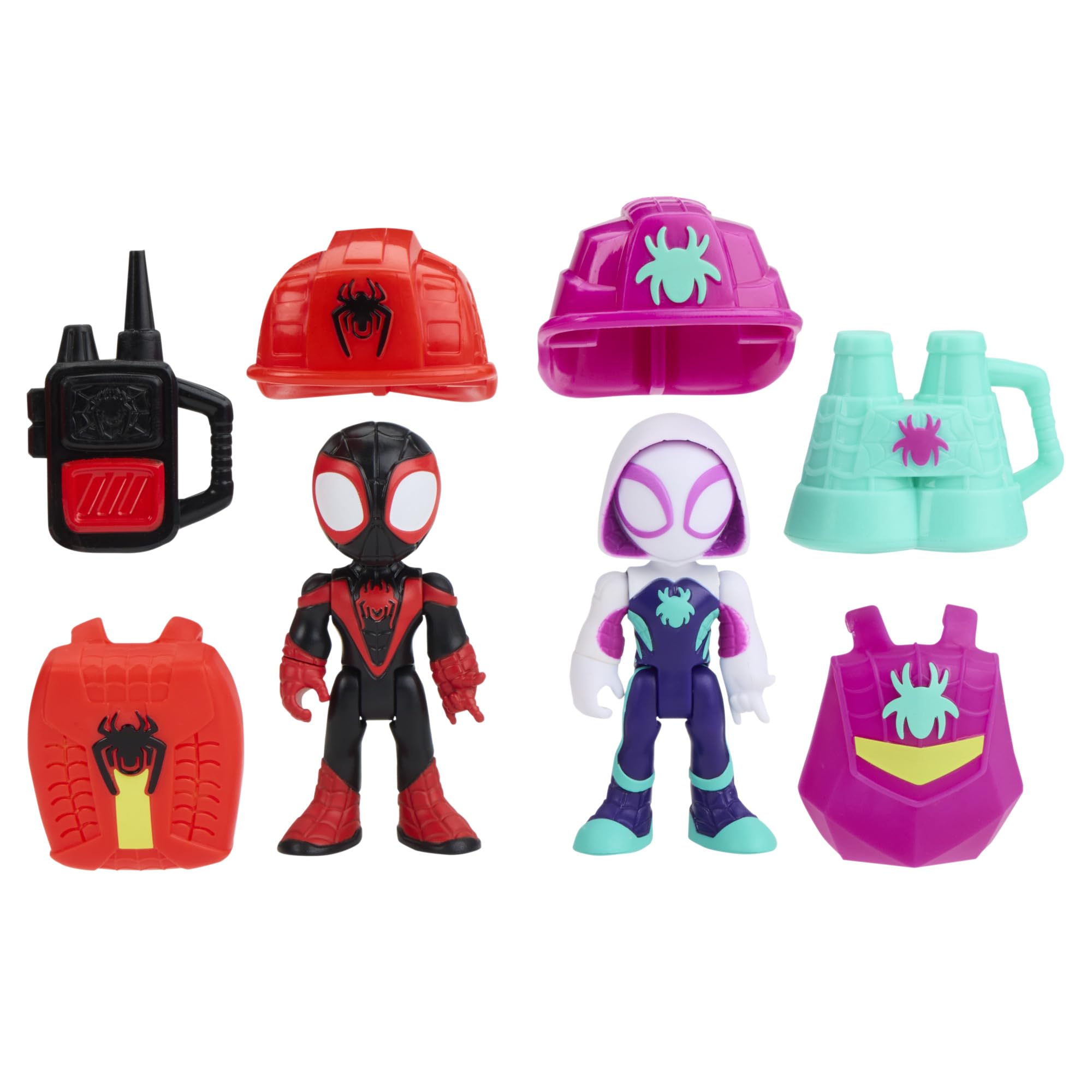 SPIDEY AND HIS AMAZING FRIENDS SAF RESCUE MILES GHOST 2PK