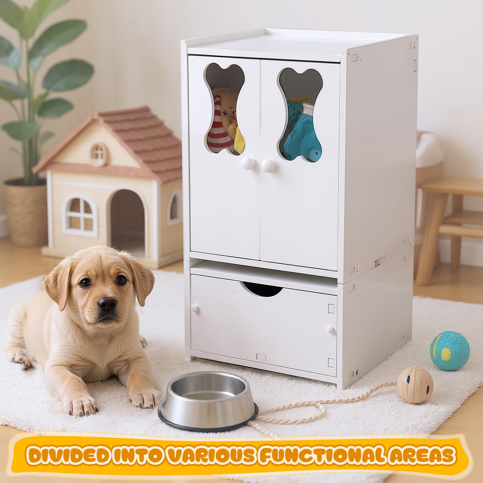 ペットクローク　収納　 Amazon.com: Teenyyou 22.84 x 12.99 x 12.6 Inch Pet Wardrobe Closet