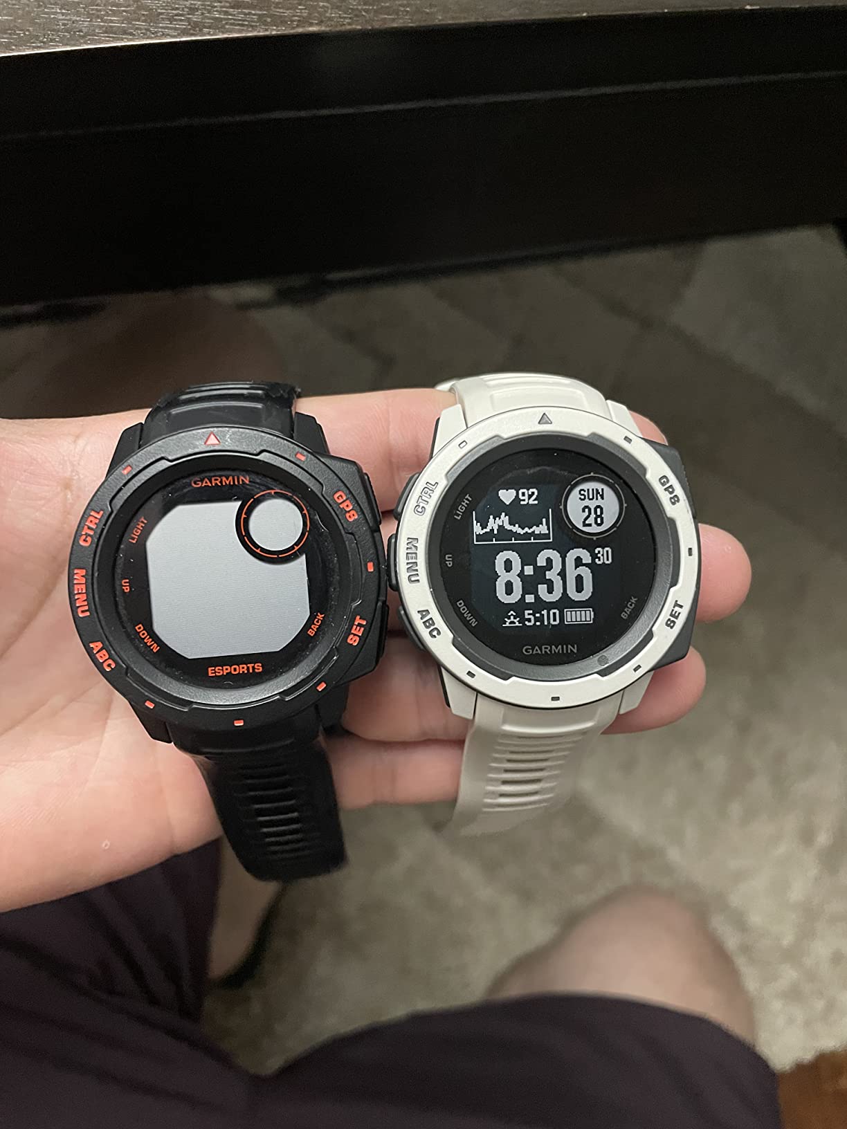 Garmin Instinct Tundra GPS Watch (010-02064-01) – GPS Nation