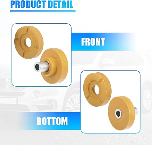 Miniatura 6 de uxcell 4 piezas parachoques trasero del coche parachoques paso No.3352677655731336776389 para BMW X5 2007-2013 para BMW X6 2008-2014