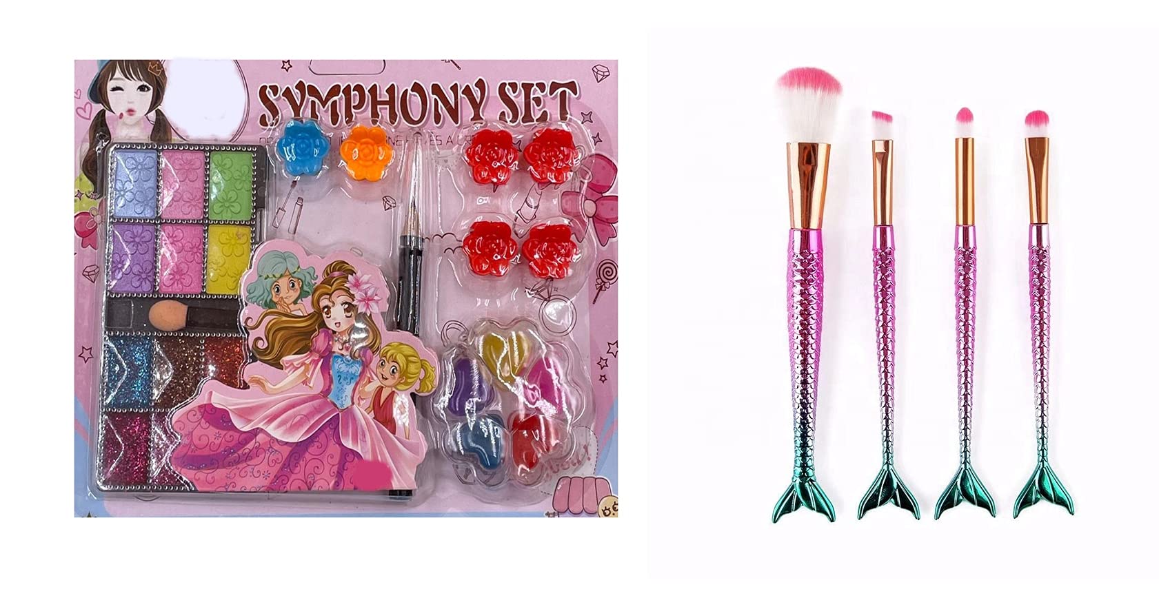 Kids Makeup with Brush setq (B09H3K41PT) Amazon Price History, Amazon Price Tracker