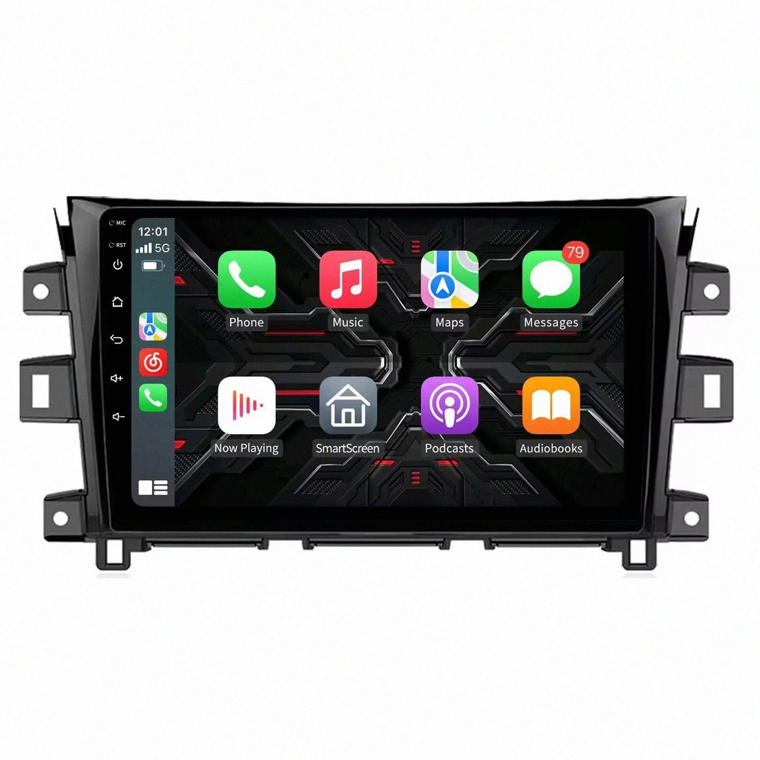 Autoradio para Nissan Navara con llamadas manos libres Bluetooth y pantalla táctil 8