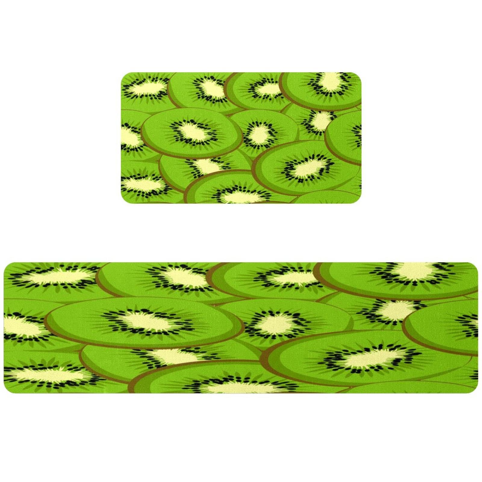 Alfombrillas de cocina VAPOKF antideslizantes juego de 2 lavables contra manchas de grasa