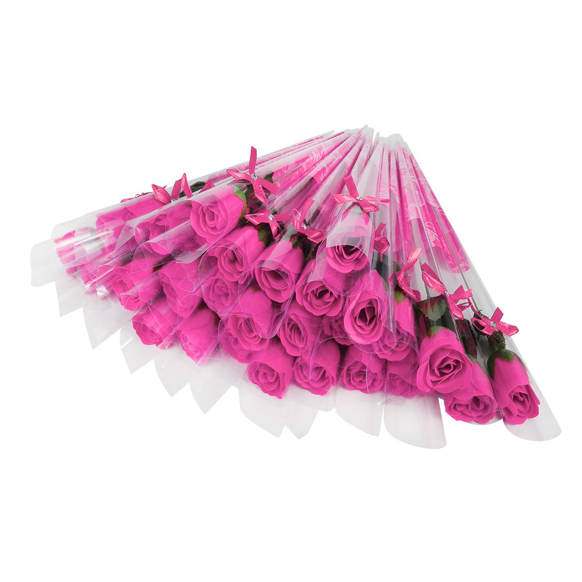 38 Stücke Rosen seife gastgeschenk Rot Fuchsia duftenden Rose Blütenblatt Bad Körper Seife Hochzeit Party Geschenk duftende Dekor für Valentinstag Muttertag Jahrestag