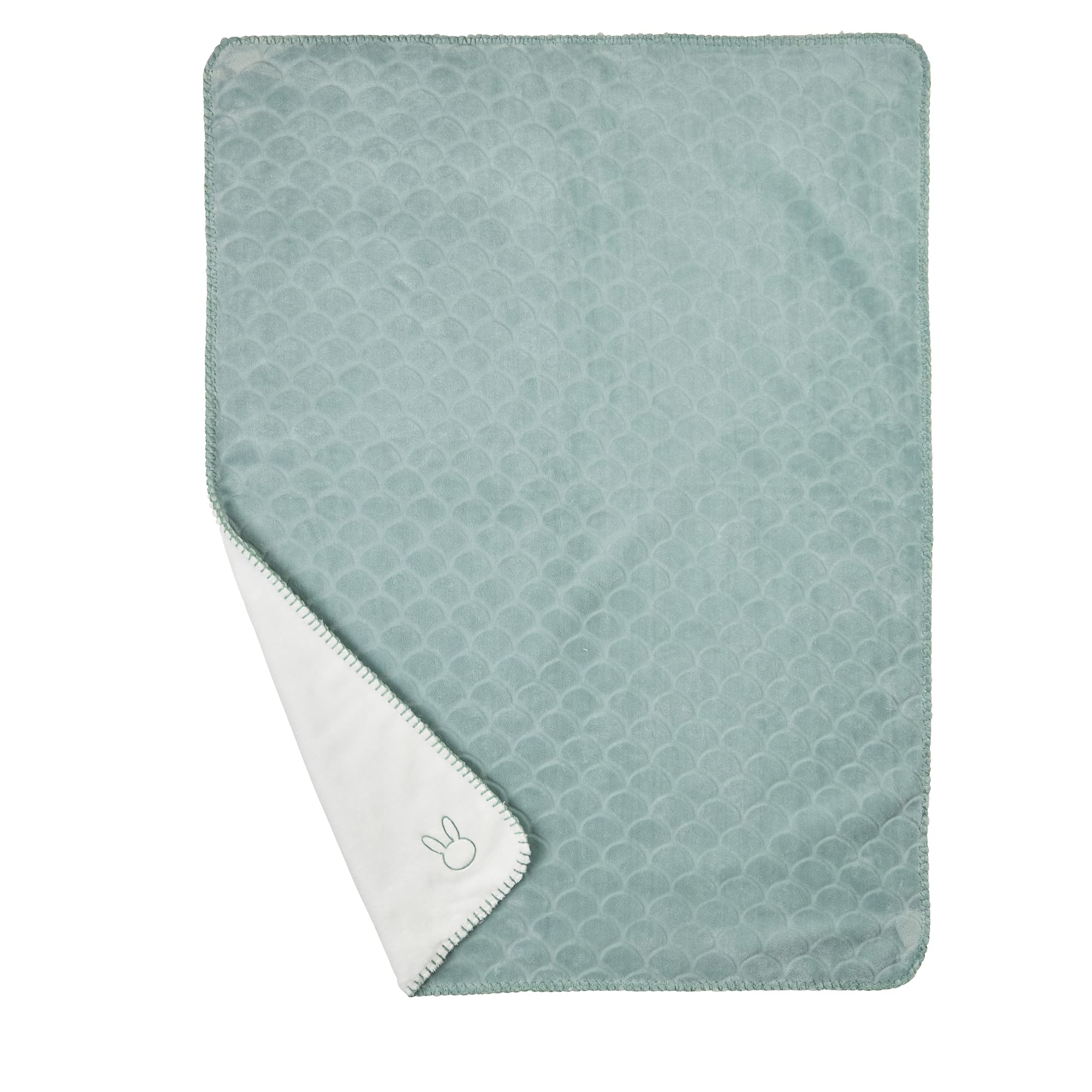 Doudou Lapidou Nattou - Lapin Ultra Doux 35cm Qui Brille Dans Le Noir - Turquoise