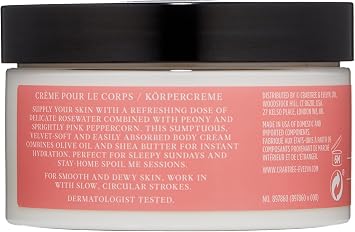 Crabtree & Evelyn Rosewater & Pink Peppercorn Body Cream 250ml