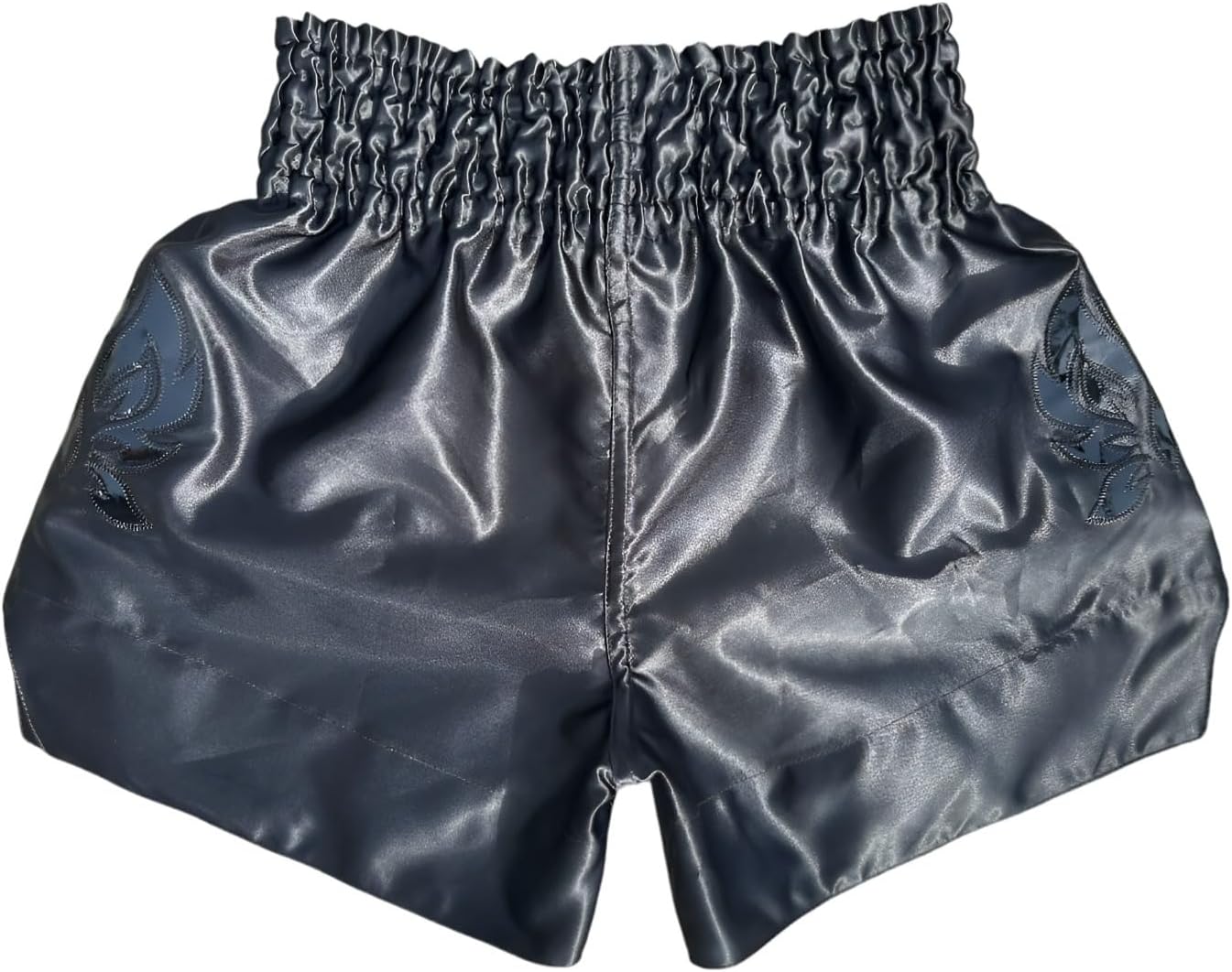 Muay Thai Shorts, Traditional Cut, Lightweight Satin, Regular Fit, Kickboxing & Training Shorts