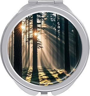 Makeup Mirror Sunlight Shines Into The Forest...