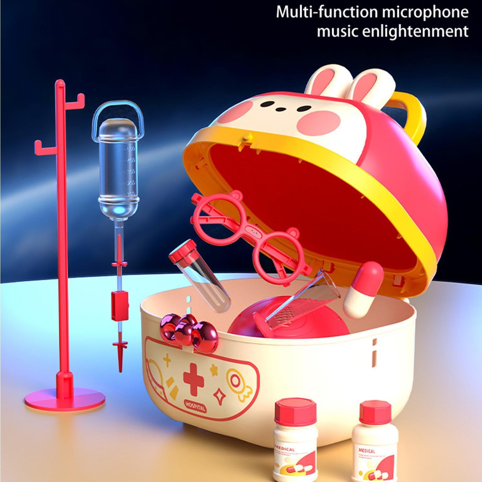 Kit da Dottore per Bambini Di Ruolo Educativo Realistico Con E Suoni