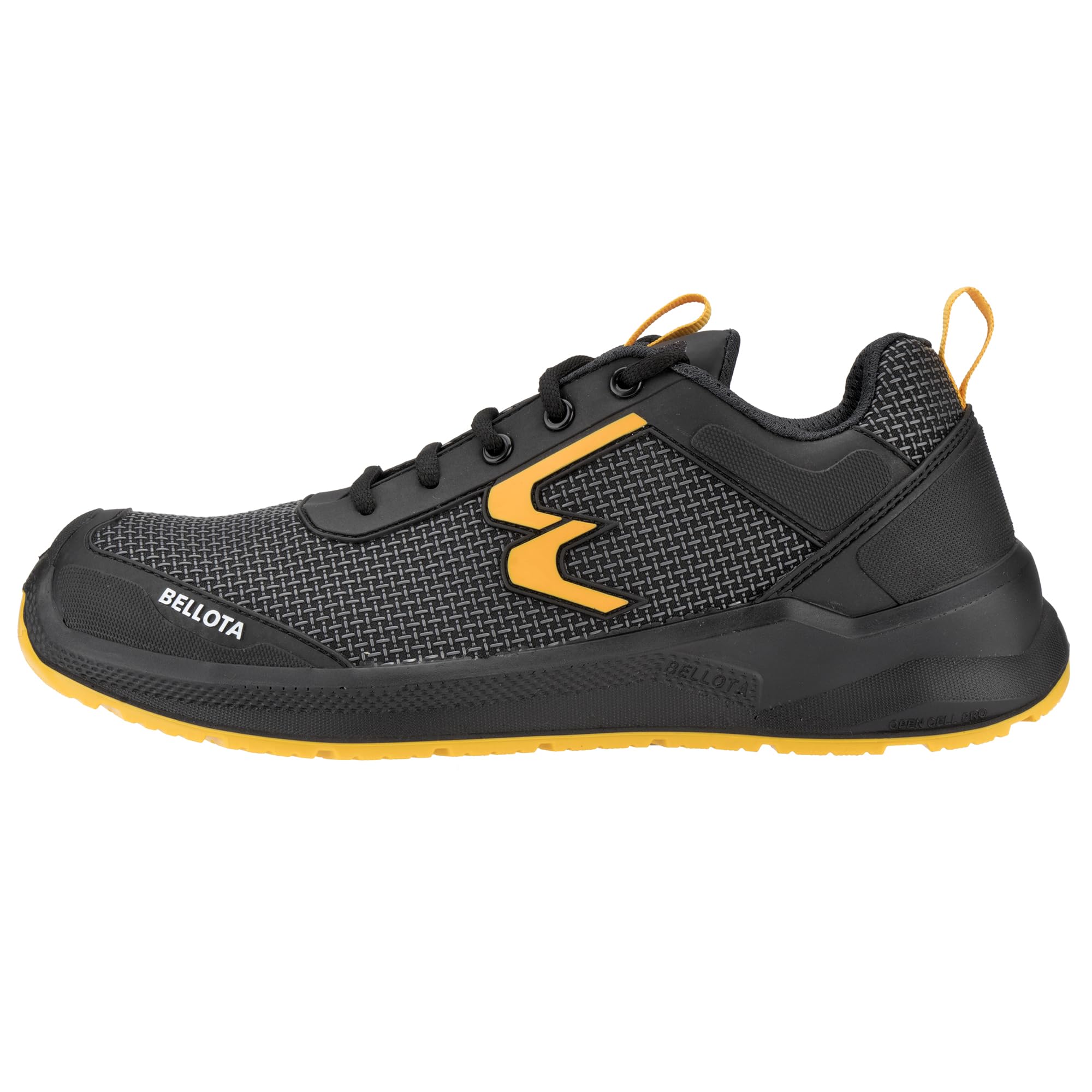 Bellota RUNNS3S48 Zapatilla de Seguridad S3S Hombre Mujer, Negro Talla 49