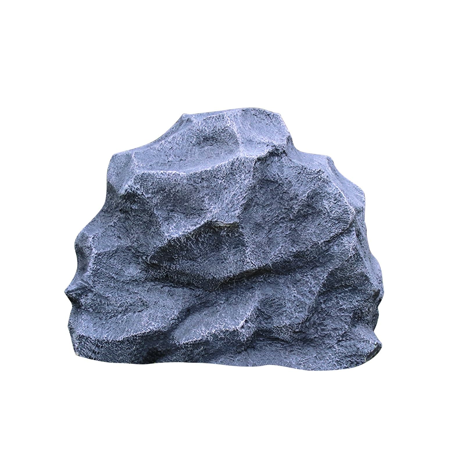 Extra Large Artificial Rock Well Pump Cover, Outdoor Landscaping with Fiberglass Simulation Landscape Fake Boulder(65x45x56cm/25x17x22in)