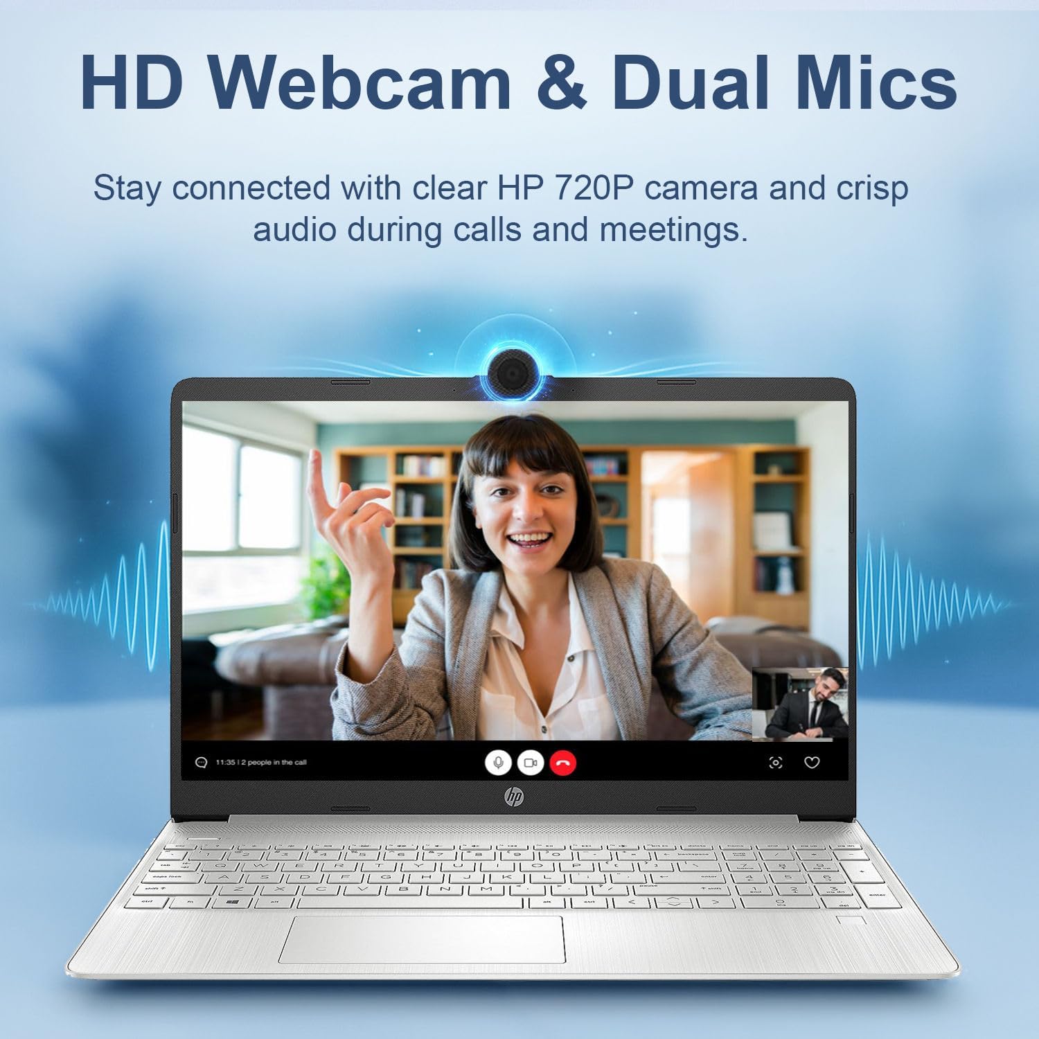 HP 15.6" FHD Touchscreen Laptop | Intel Core i7 Processor | 32GB DDR4 RAM | 2.5TB Storage (2TB PCIe + 500GB External) | Win 11 | Full-Size Backlit Keyboard | SD Card Reader & HDMI