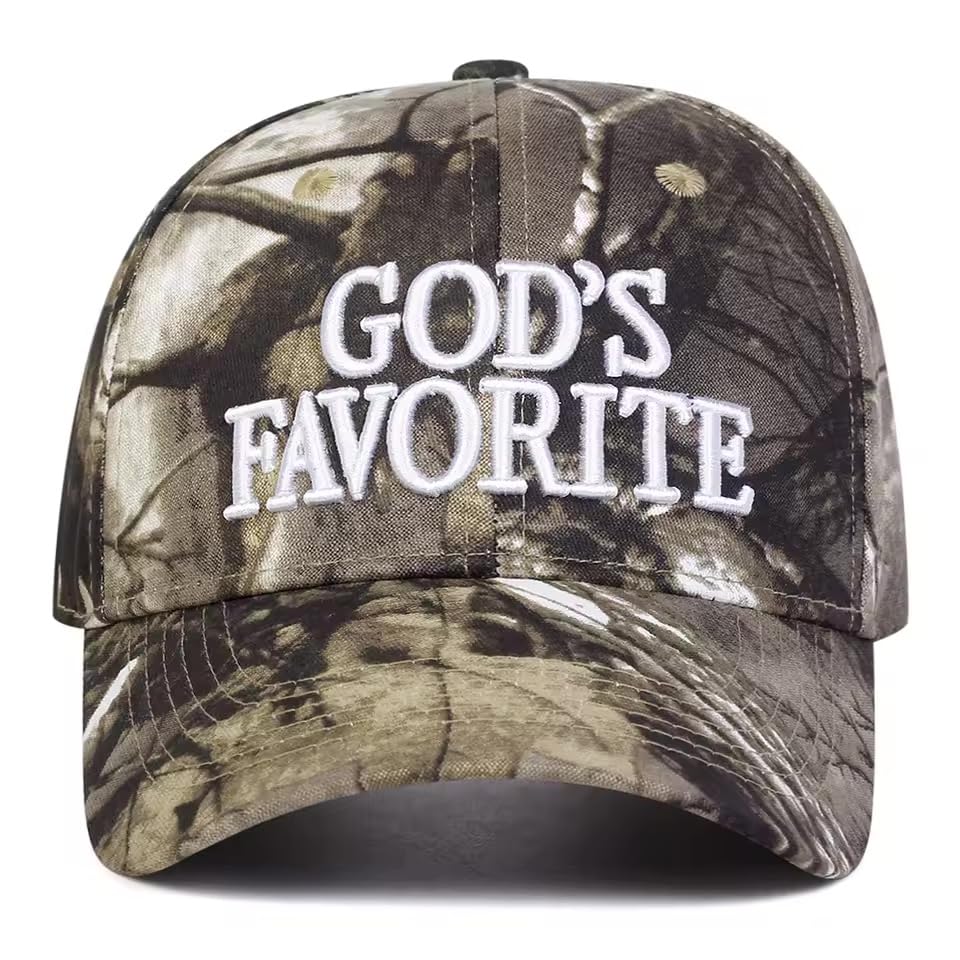 Chapeau camouflage réglable God's Favorite pour vos sorties nature