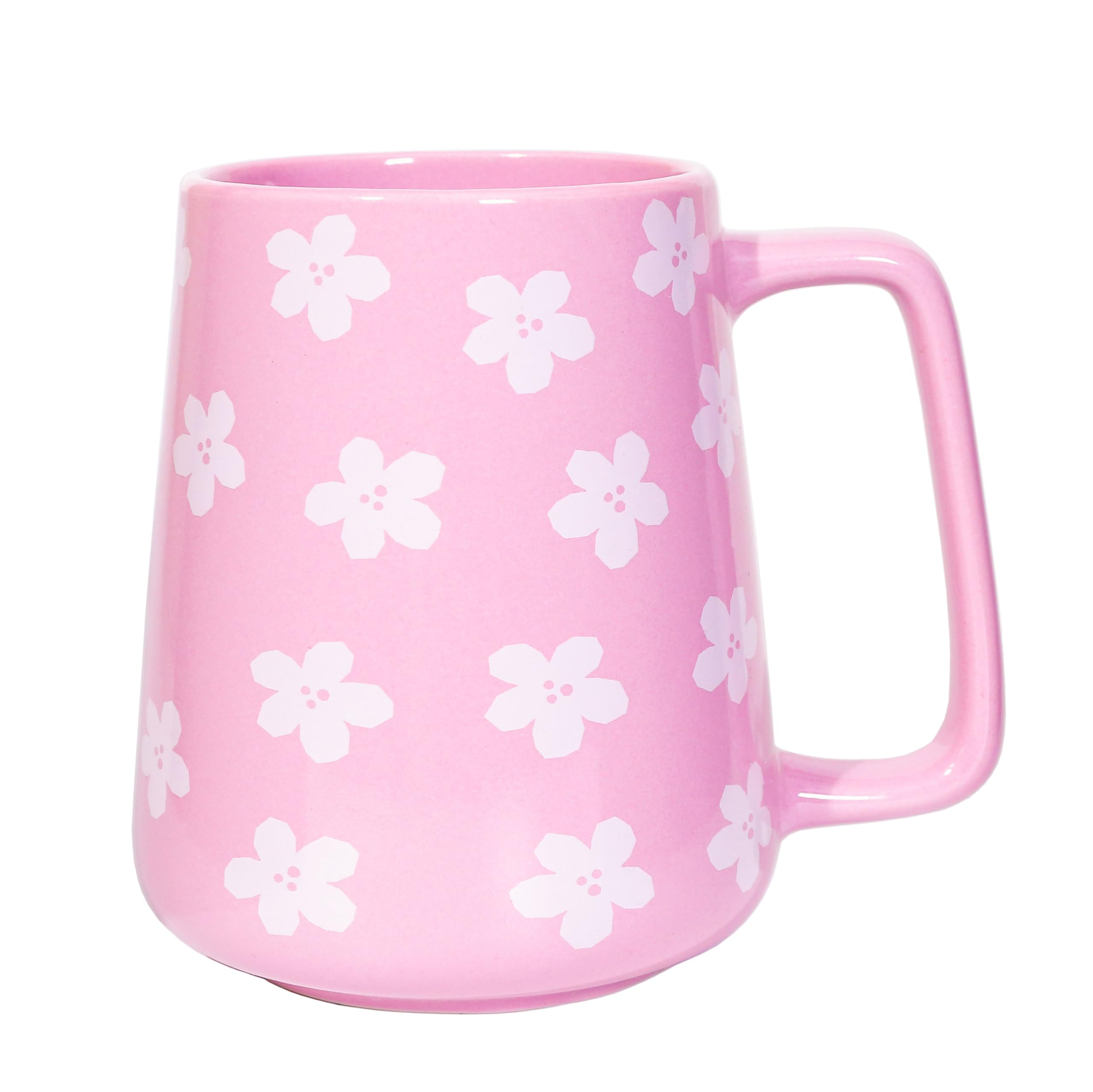 Cteahrow Large 24 OZ/700ml Ceramic Coffee Mugs, Capacity Mug with Handle,Tea Cup,Dishwasher Microwave Safe,for Office and Home (Purple)