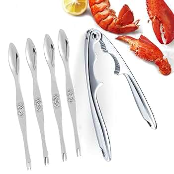 Amazon.com: Best Utensils Seafood Tools Set Zinc Alloy