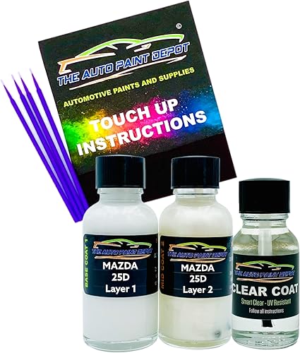 Auto Paint Depot Pintura de retoque para Mazda 3, 6, CX-3, CX-5, CX-9, Mazda3, Mazda3 Sport, Mazda5, Mazda6, Millenia, MPV, MX-5, RX8, Speed