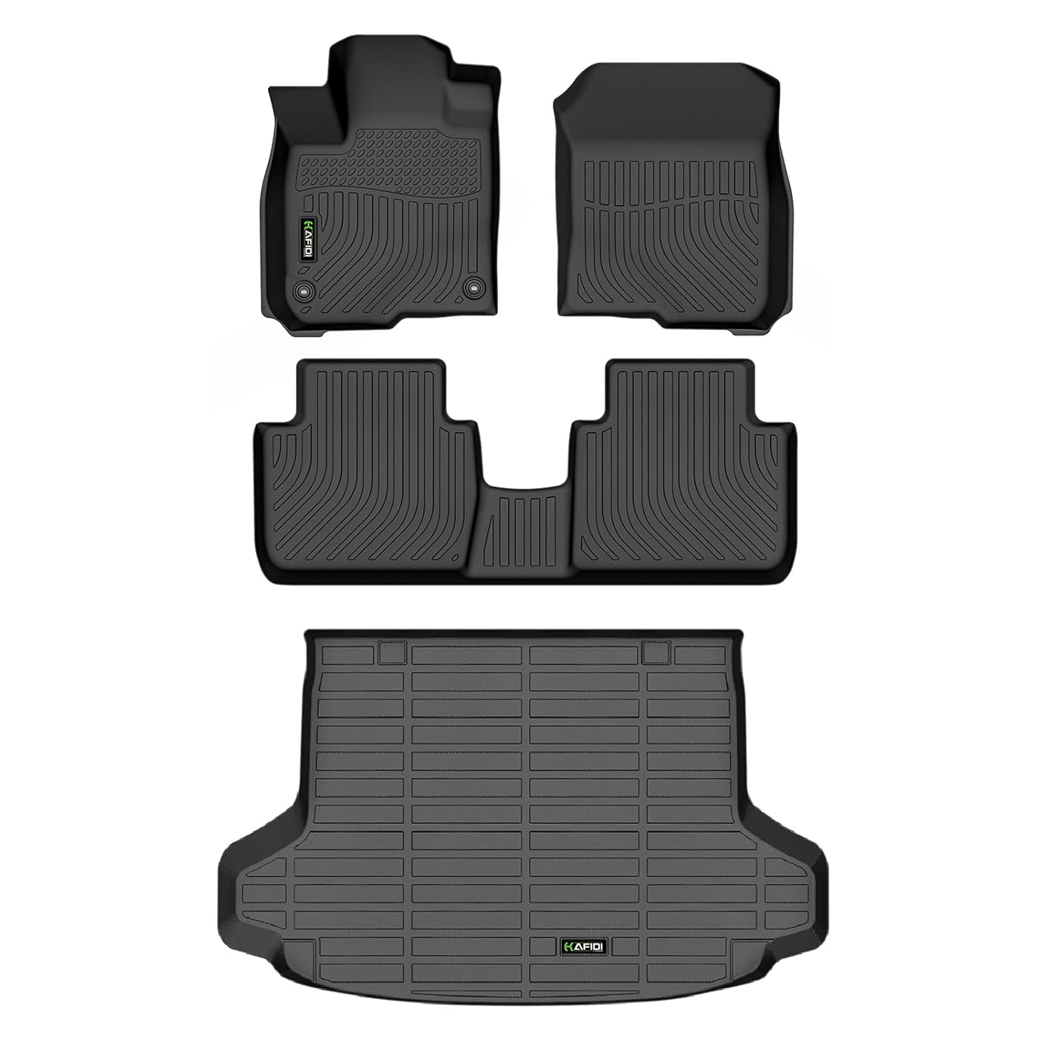 HAFIDI All Weather Car Floor Mats Cargo Liner for Honda HR-V 2023 2024 2025 2026 HR-V Hybrid 2023