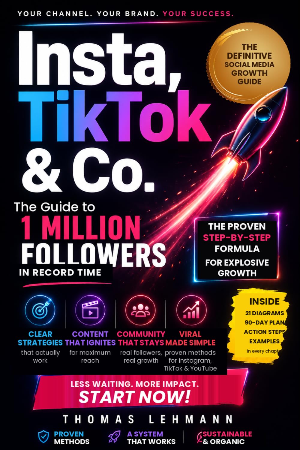 Insta, Tiktok & Co.: The Guide to 1 Million Followers in Record Time