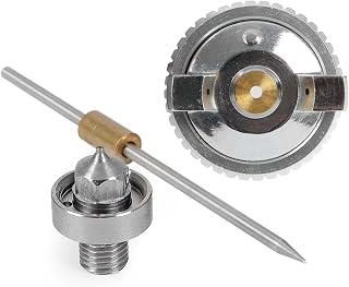 XPOtool 3 teiliges Ersatz Düsen Set 1,0 mm für HVLP-2000 Lackierpistole, Spritzpistole Sprühpistole Zubehör