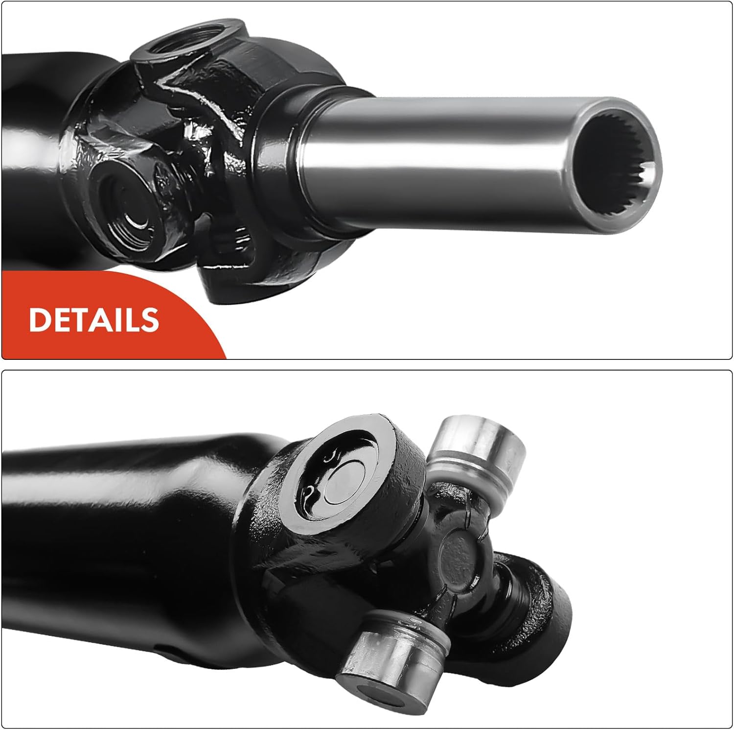 A-Premium Rear Complete Driveshaft Drive Shaft Prop Shaft Assembly Compatible with Chevrolet Tahoe & GMC Yukon & Cadillac Escalade 2009-2014, Except Hybrid, Replace# 20871266