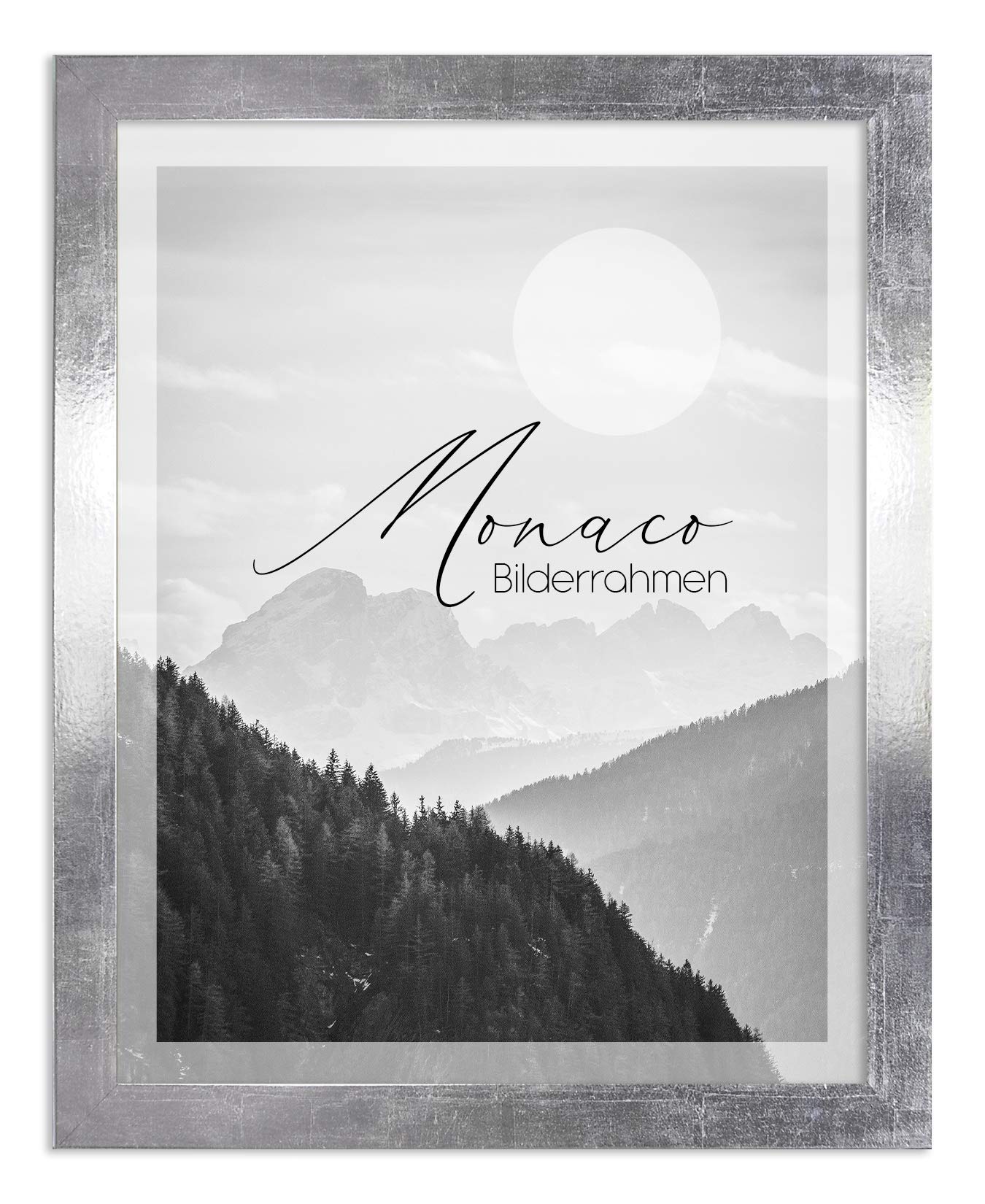 BIRAPA Marco MONACO 50x100 cm Plata Brillante Vintage - Color