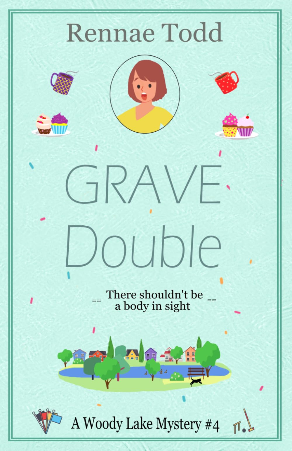 Grave Double: A purrfectly cozy cat mystery (Woody Lake Mysteries)