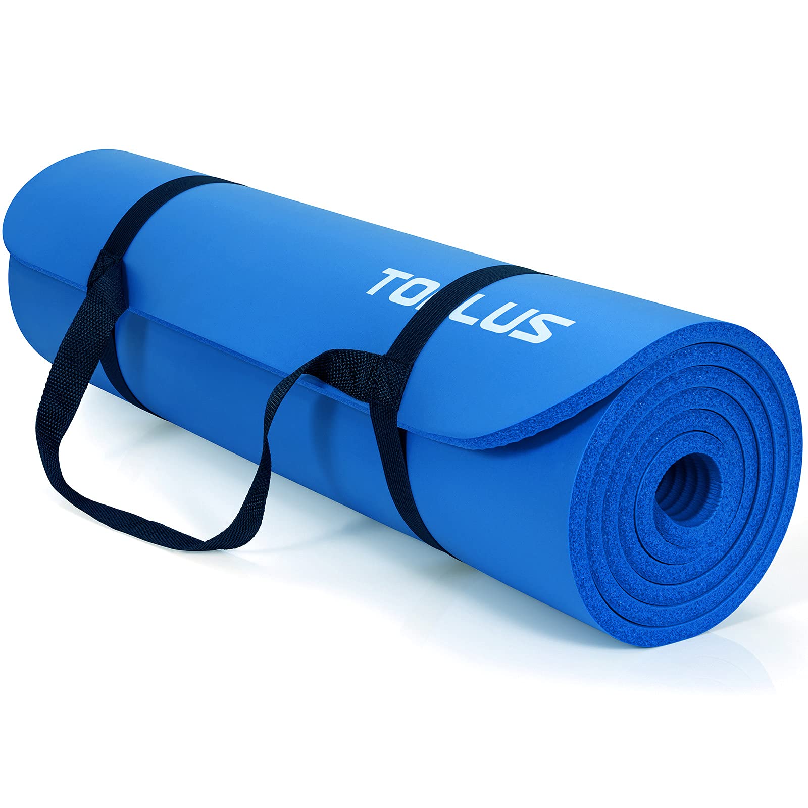 Toplus Yoga Mat Thickened Non Slip Exercise And Pilates Mat