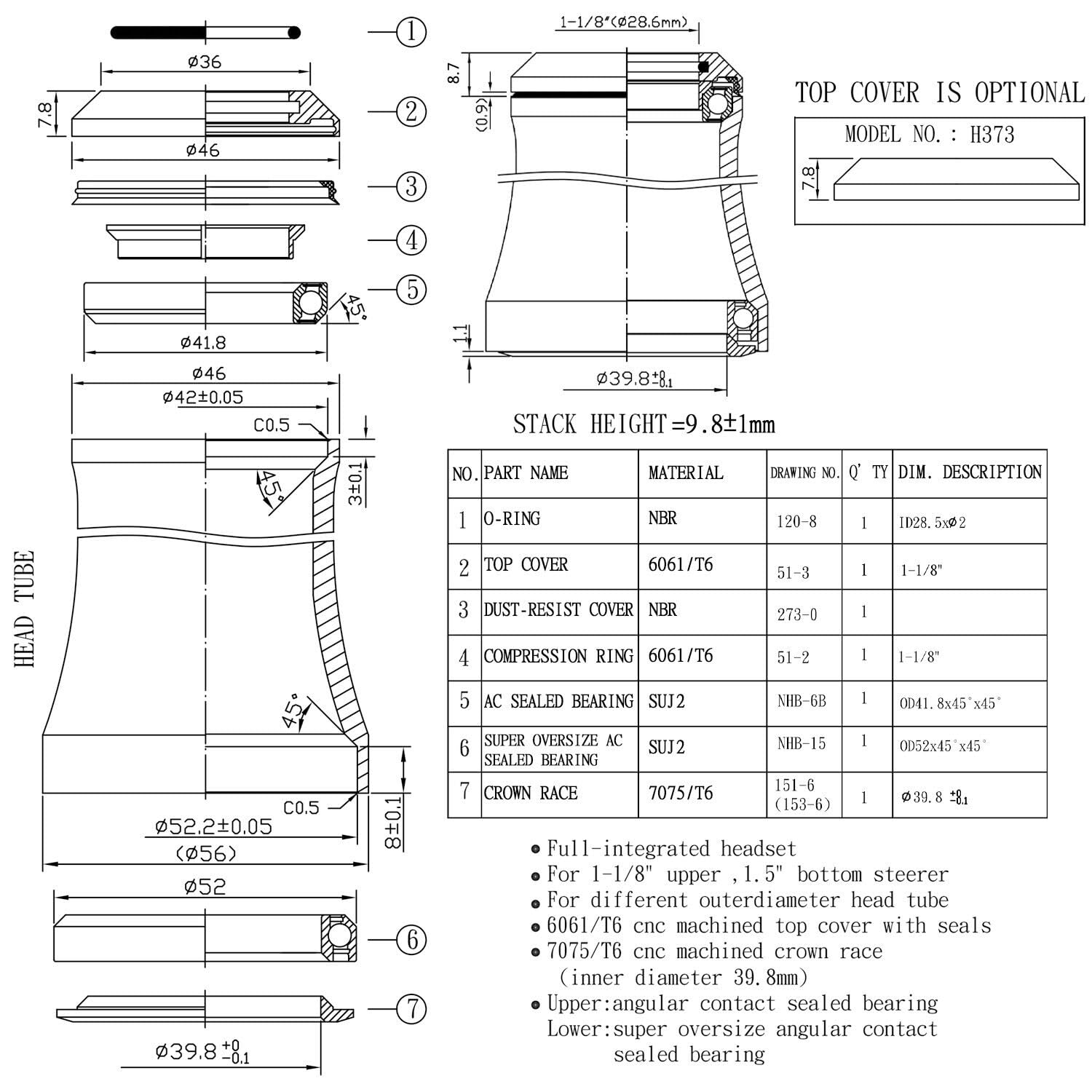 HEAD COURSE DCT 153 × HEAD NX サイズM HEAD COURSE DCT 153 × HEAD NX サイズM ZX Facing & Contouring Heads