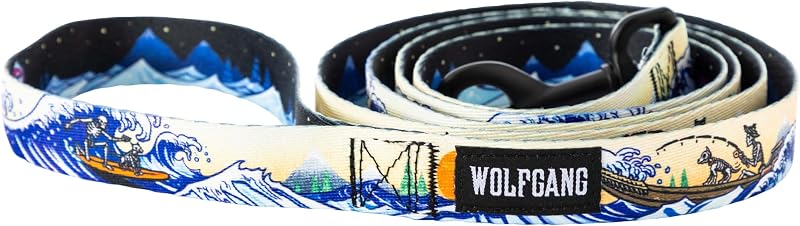 Guia de Adestramento para Cães Wolfgang Venture com Estampa Mountainwave, 2,54 cm de Largura