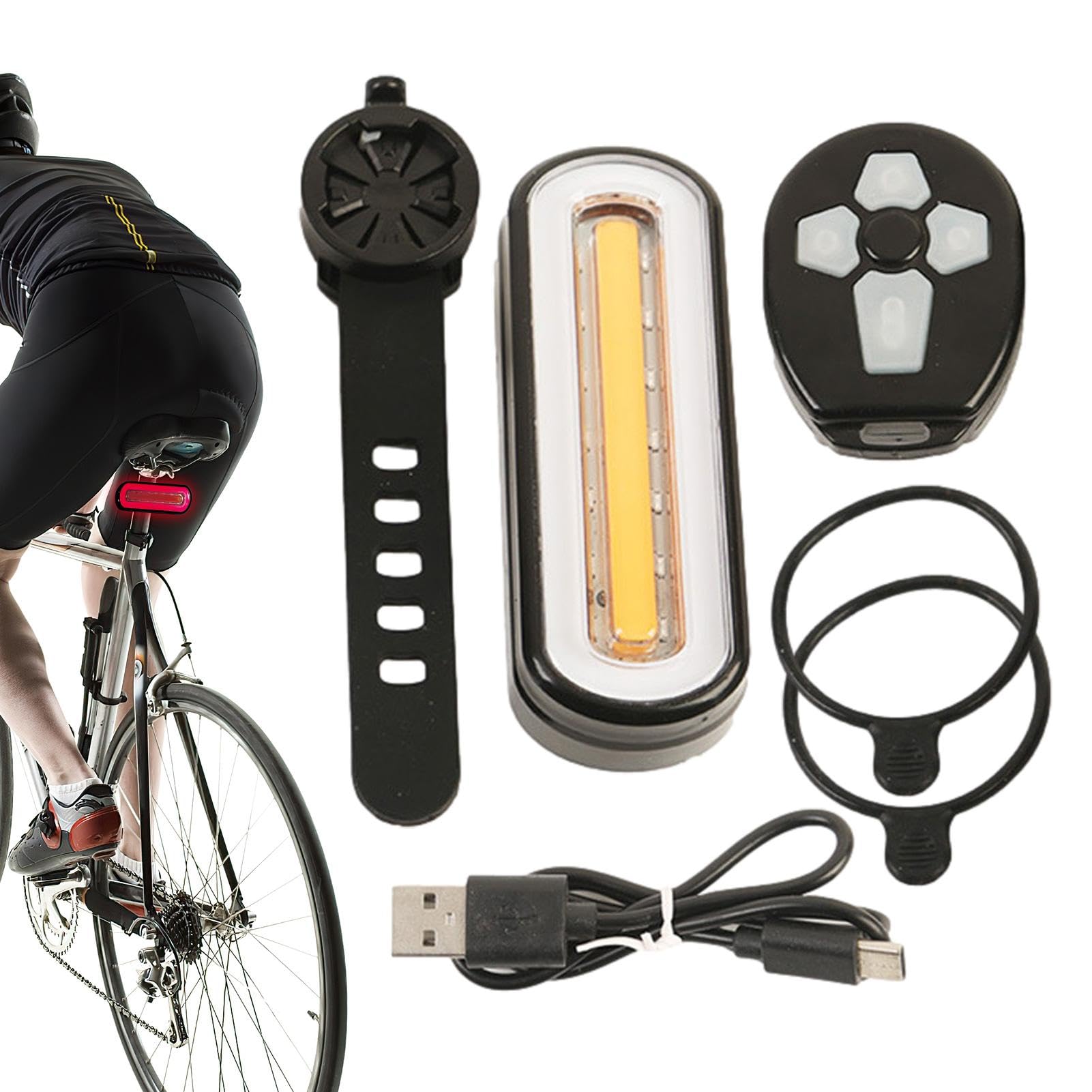 Luce Posteriore Per Bicicletta A Forma Di Cuore - LED, Ricaricabile USB, Impermeabile IP64 - Foto 4