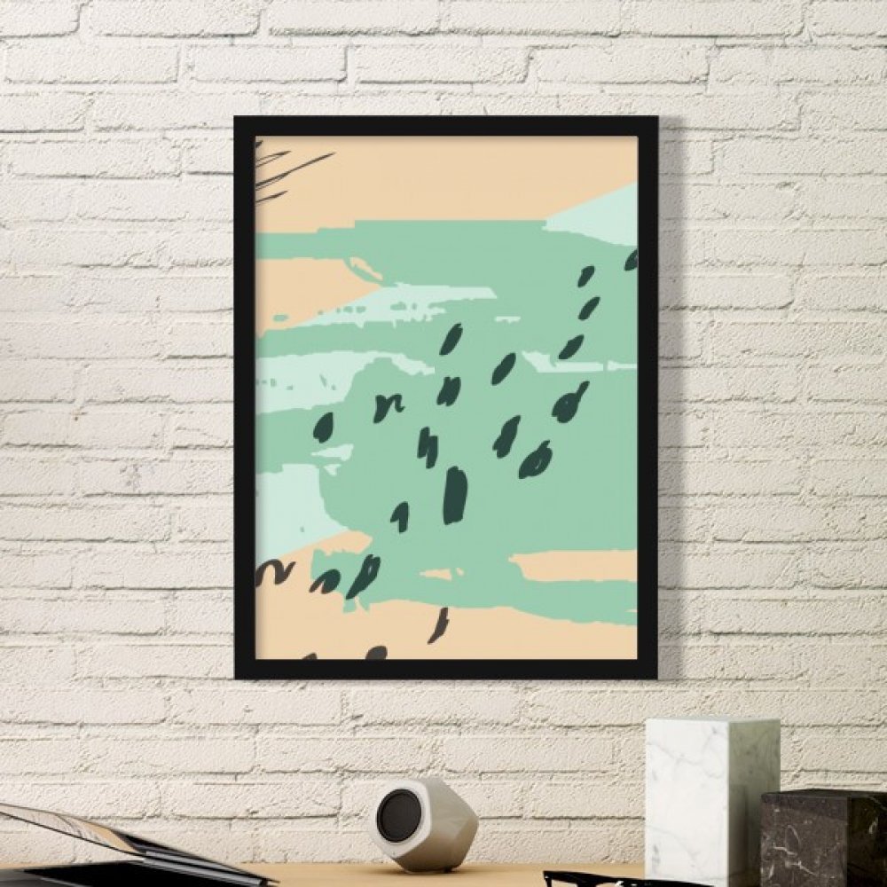 Art Peinture Cadre Photo Rectangle Bois Noir Accueil Décorations