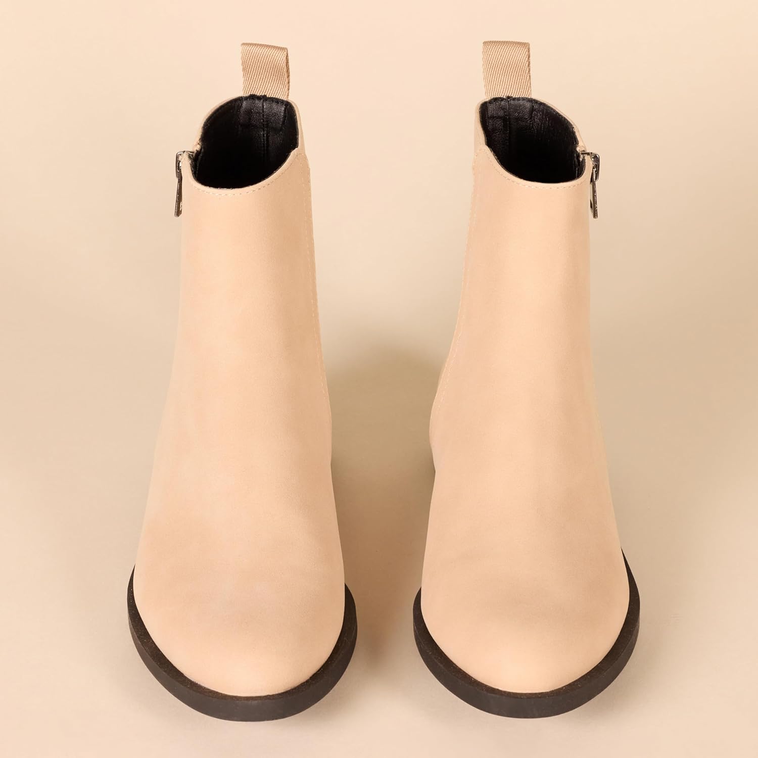 Amazon Essentials Women's Exterior Zip Flat Ankle Boot - Image 6