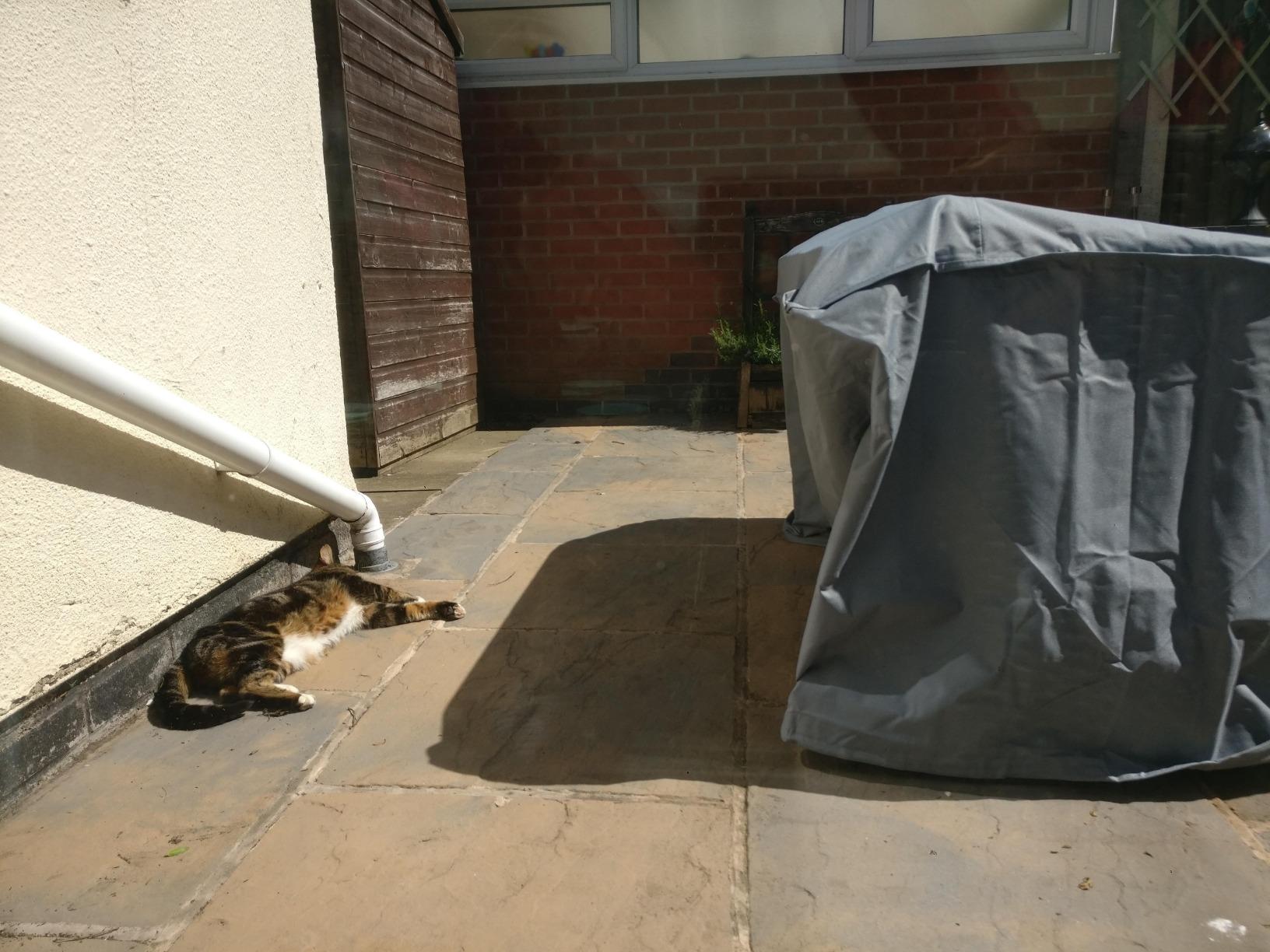 Oxbridge Grey Small Rectangle Outdoor Garden Table Cover 1.52m x 1.04m