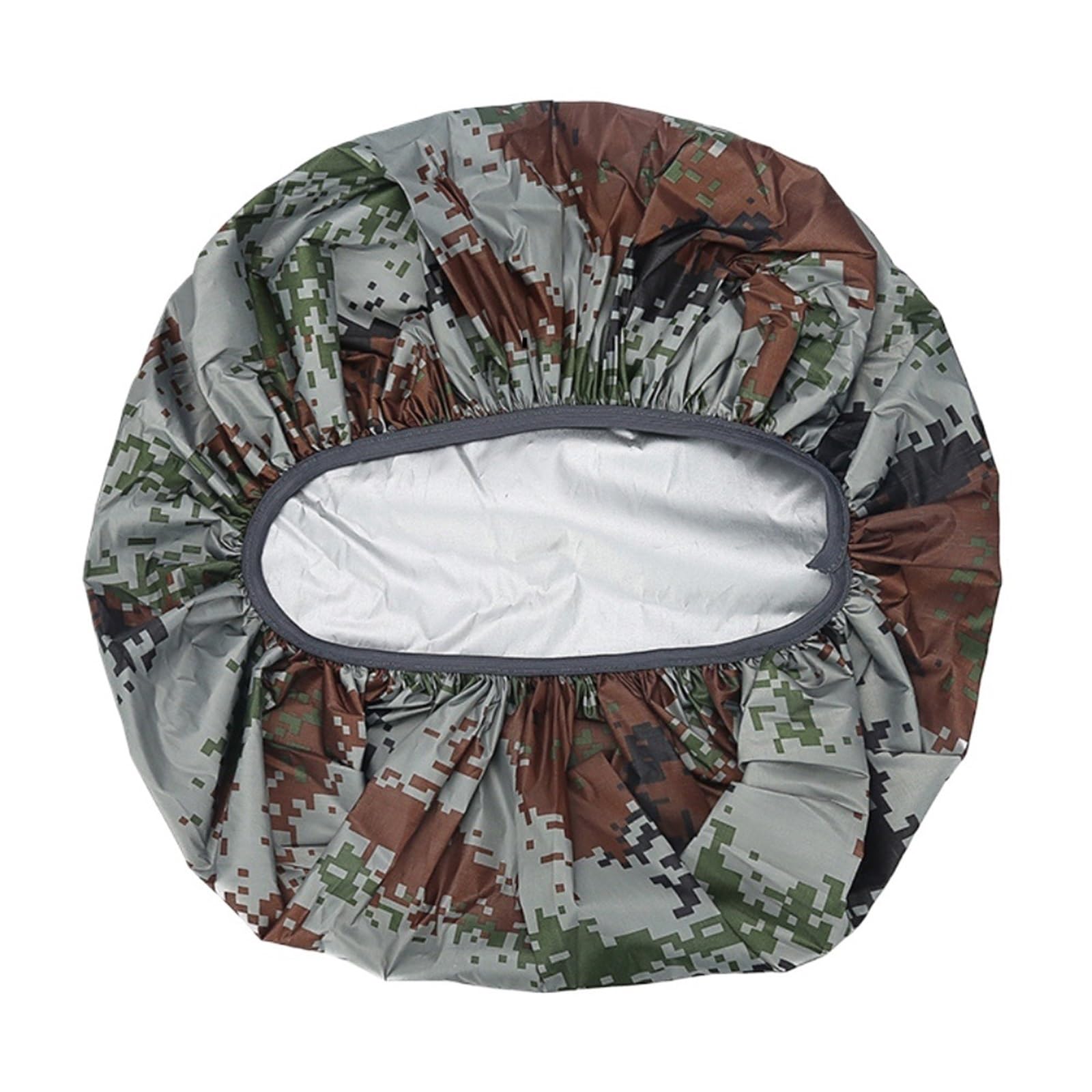 Copertura dello Zaino 2 Pezzi 15L-85L Zaino da Campeggio Esterno Portatile e Pieghevole