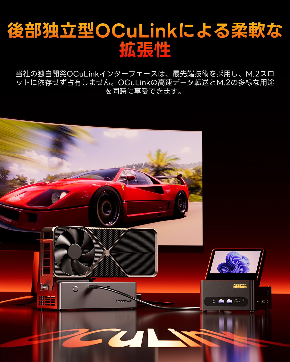Amazon.co.jp: AOOSTAR G-FLIP ミニpc ryzen 7 PRO 8845HS 8C/16T 5.1