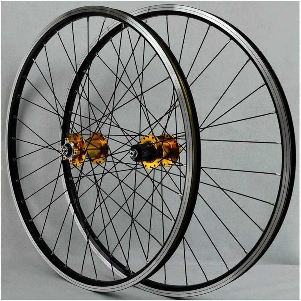 5 / 6 / 7 SPEED, QUANDO QR HUBS DOUBLE WALL V CNC RIMS 26 QR MTB WHEELS