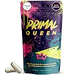 Primal Queen Female-Optimized Beef Organ Superfood Supplement (Beef Liver, Kidney, Heart, & 3 More) - 100% Grass Fed, Pasture Raised - 3rd Party & Clinically Tested
