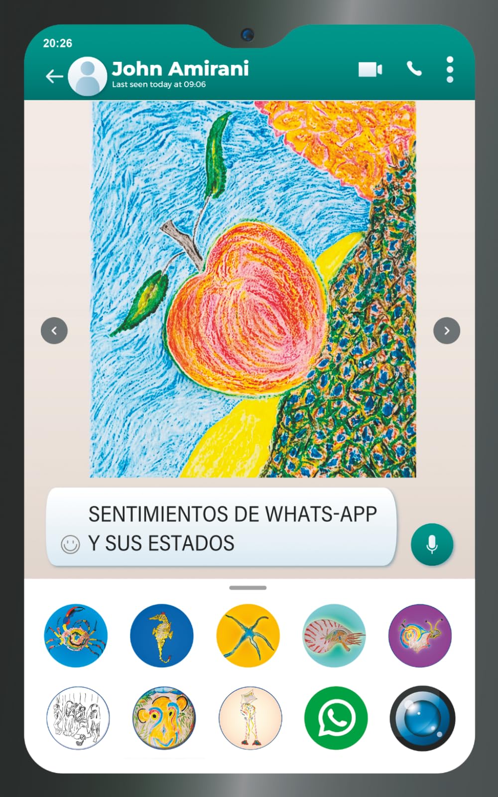 Sentimientos de Whats-app y sus estados