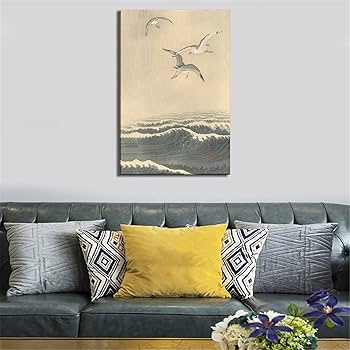 Amazon.co.jp: 有名画家小原古邨の絵画を完全収録。『カモメ