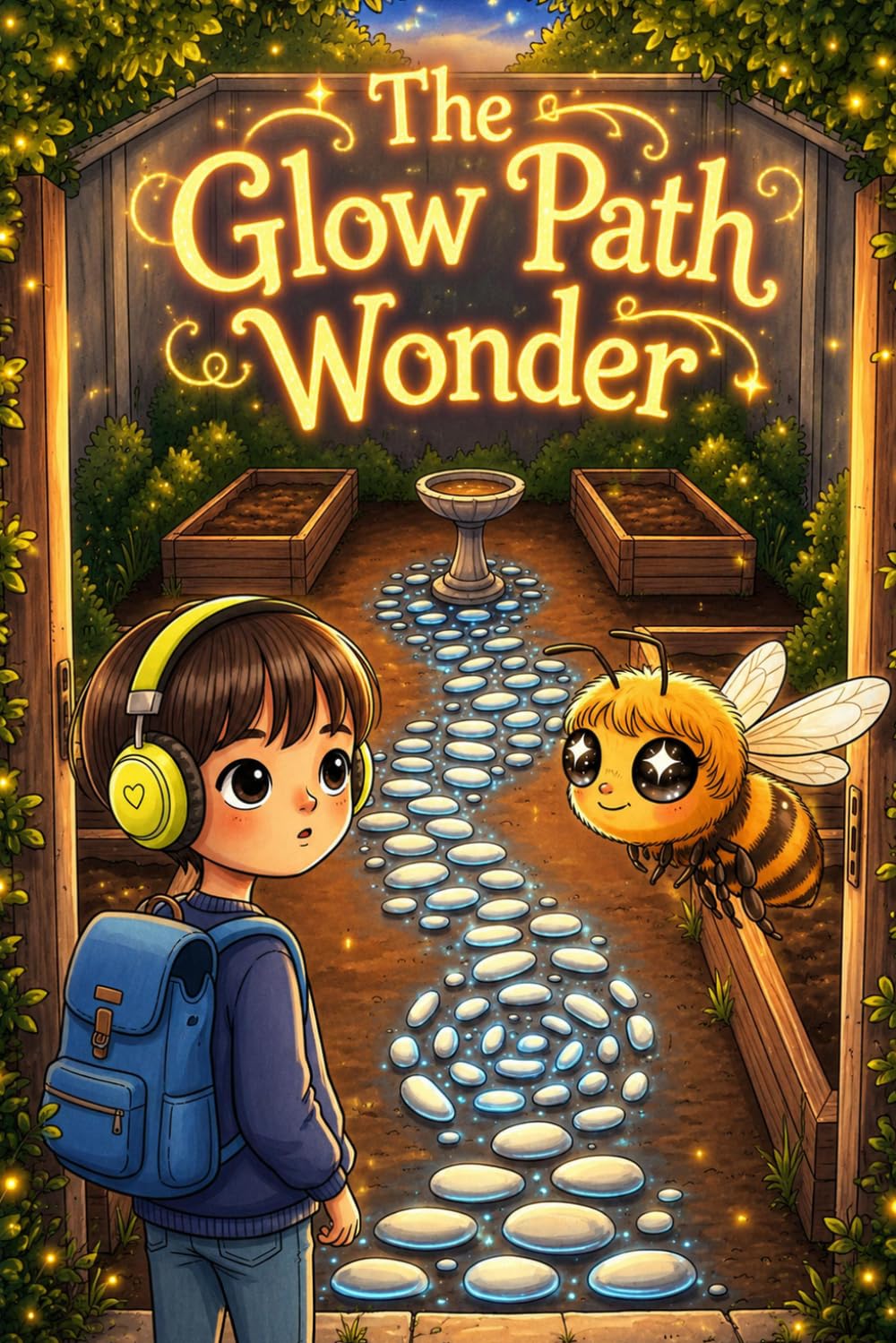 The Glow Path Wonder: A gentle story about helping nature and discovering how small acts of kindness can save a garden