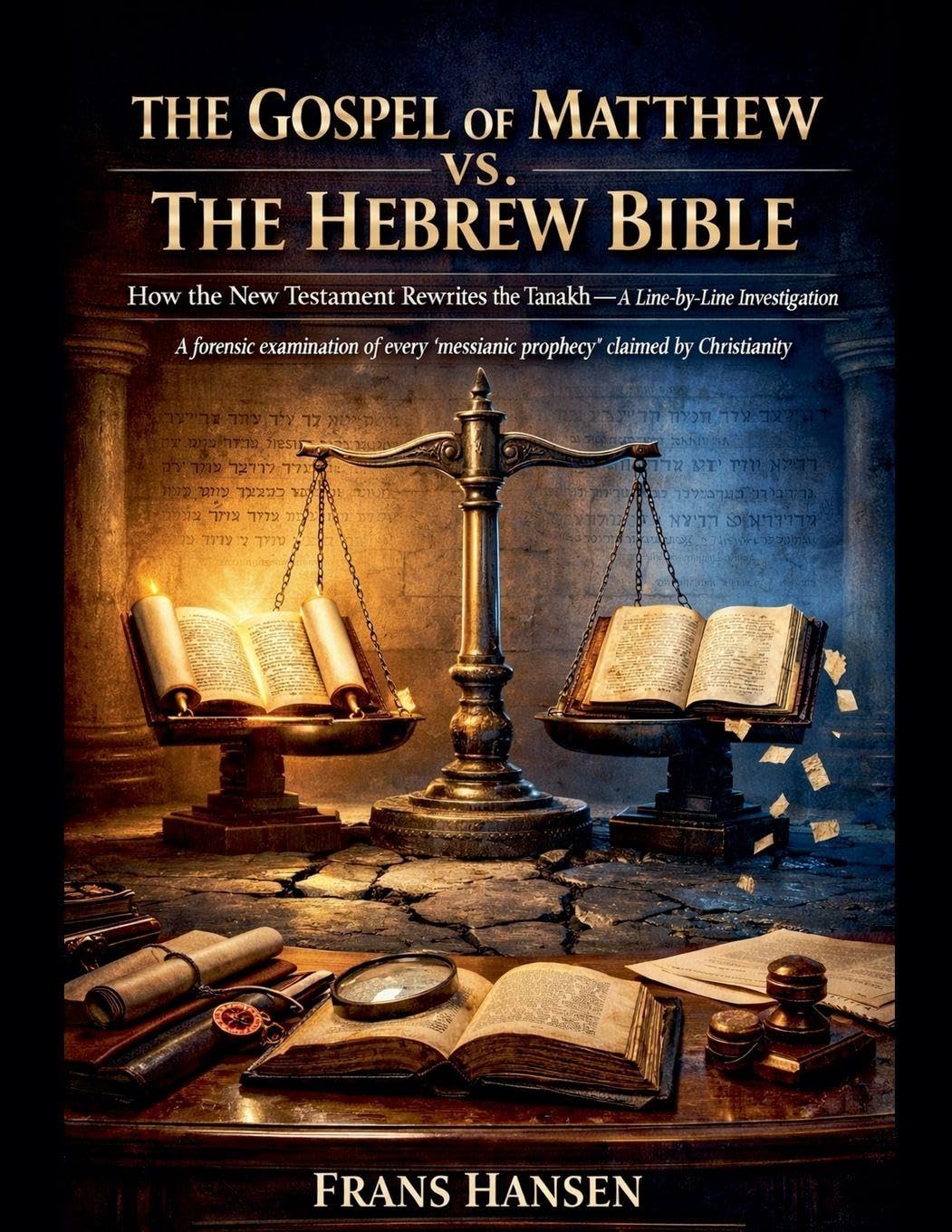 The Gospel of Matthew vs. The Hebrew Bible - How the New Testament Rewrites the Tanakh - A Line-by-line Investigation (A Forensic Examination of Every 'Messianic Prophecy' Claimed by Christianity.)