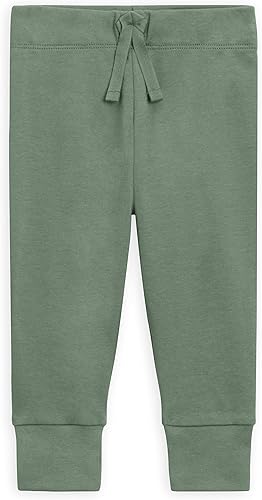 Colored Organics - Cruz Joggers Pantalones de bebé de algodón orgánico - Ropa para niños y bebés