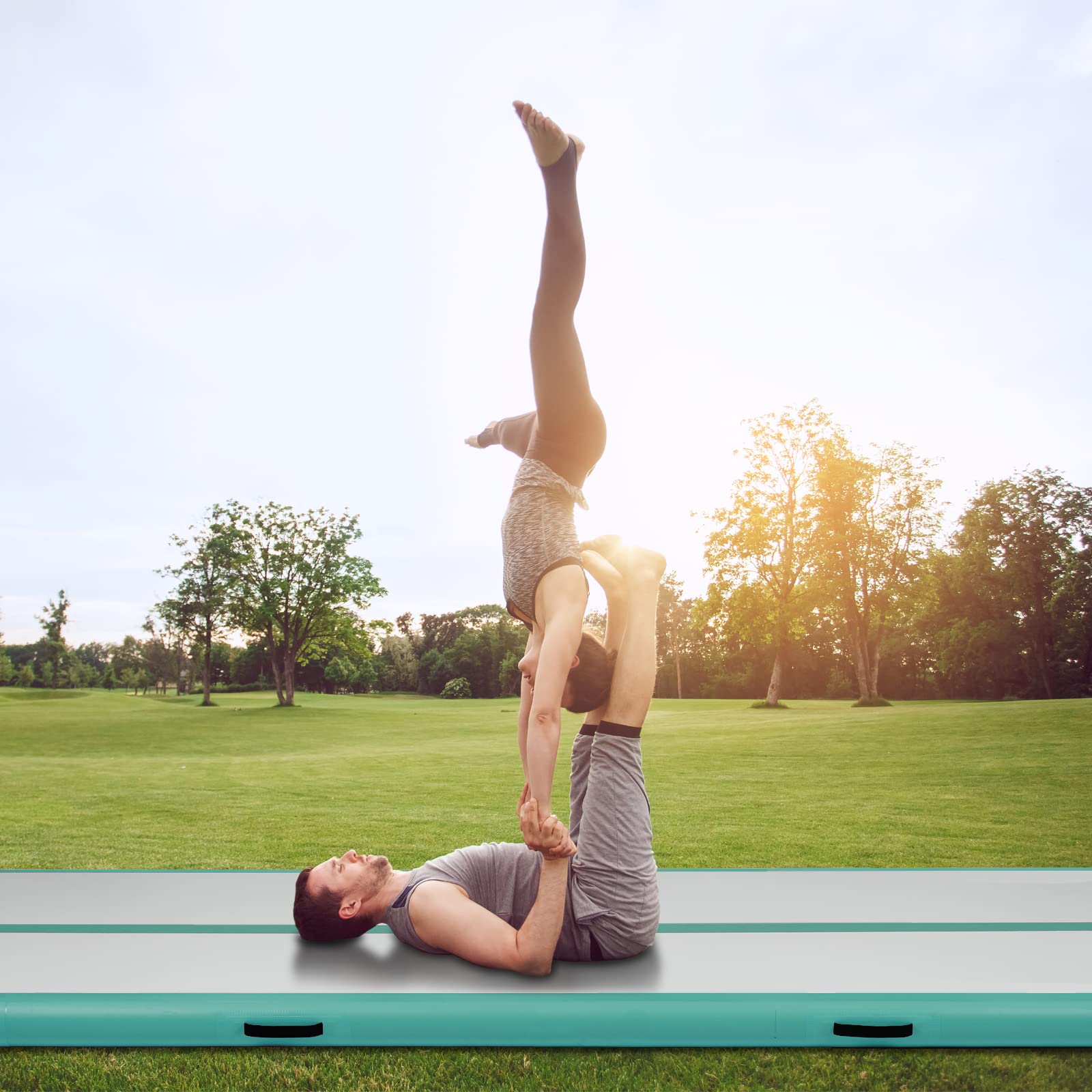 Bande De Connexion Air Track – 1 M, Auto-agrippante, Pour Tumbling Gonflable, Gymnastique, Yoga, Camping