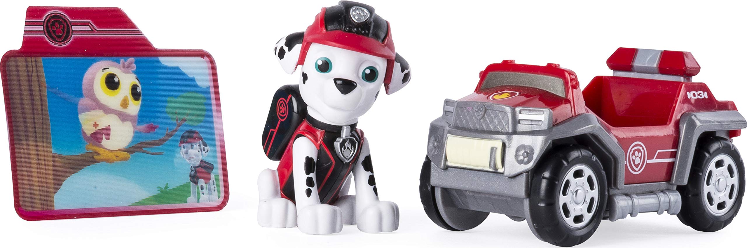 PAW PATROL Basis Fahrzeug – Mit Hundefigur, Sortiert (Zufallsauswahl)