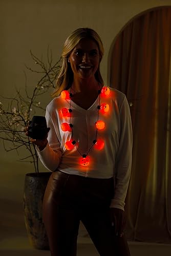 Miniatura 3 de Mud Pie Juego de copas de vino de Halloween iluminadas, Rise and Wine, 3" x 3 12