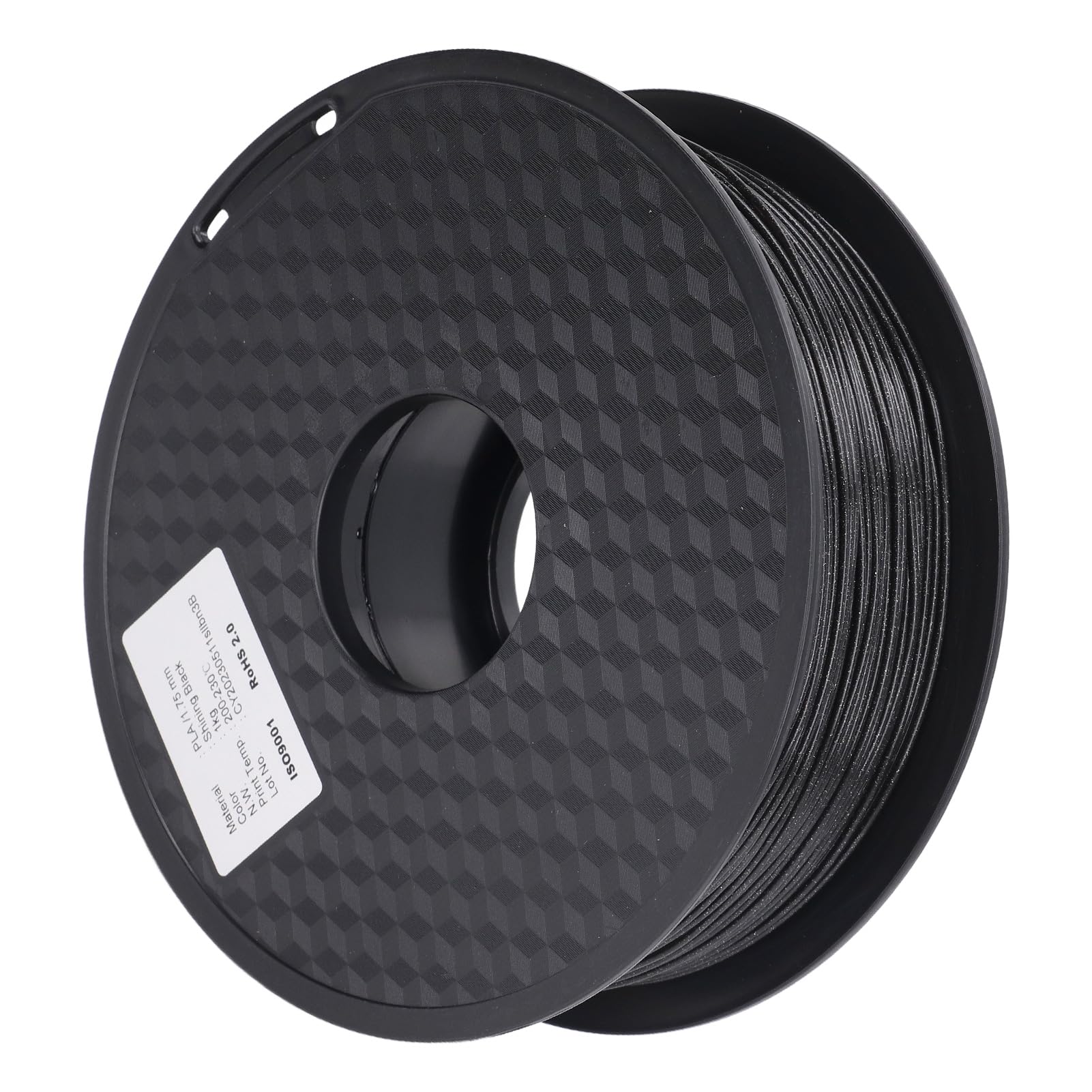 Drukowanie 3D materiały eksploatacyjne miękkie błyszczące czarne filament do drukarki 3D PLA do modelowania rzemieślników